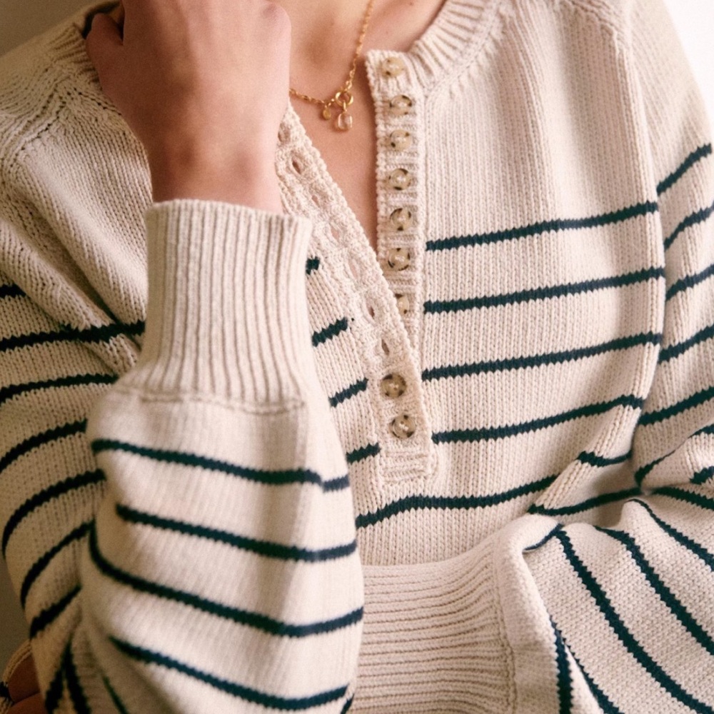 Sézane Leontine sweater, size medium